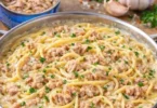 Vorschau von Thunfisch-Spaghetti mit frischen Zutaten und würziger Soße
