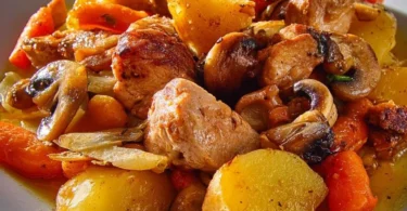 Truthahn-Bandit-Fleisch vom Backblech - köstliches Rezept mit Truthahn-Fleisch
