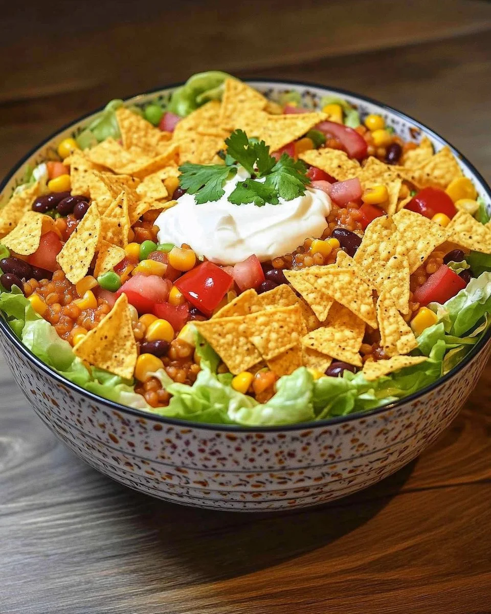 Vegetarian Taco Salad