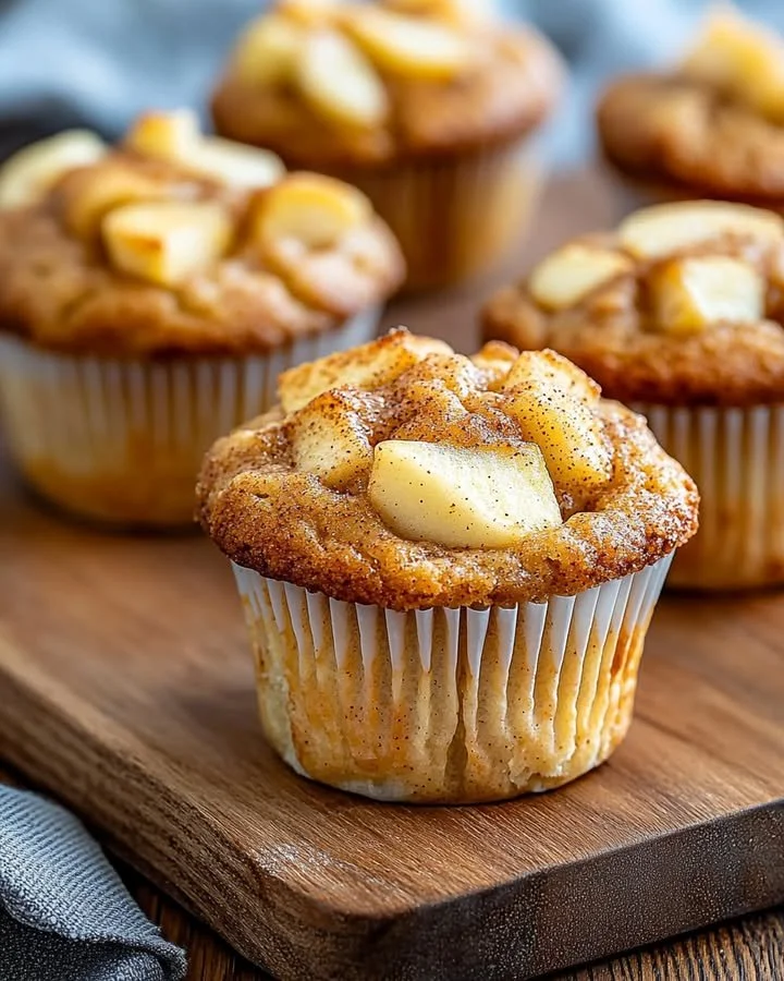 Apfel-Zimt-Muffins