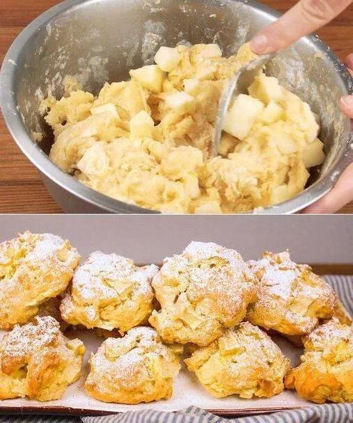 Apfelküchlein mit Zimtzucker