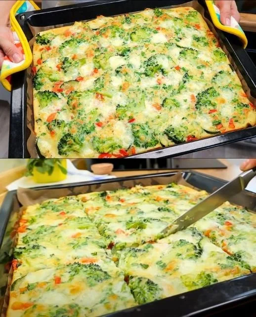 Brokkoli-Pizza