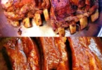 Saftige dickere Rippchen frisch aus dem Ofen