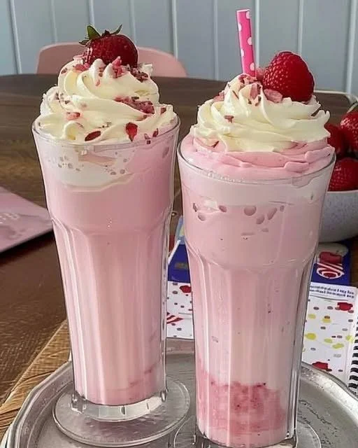 Erdbeermilch
