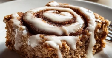Hohe Protein Zimtschnecken Haferauflauf – schmackhaftes und gesundes Rezept