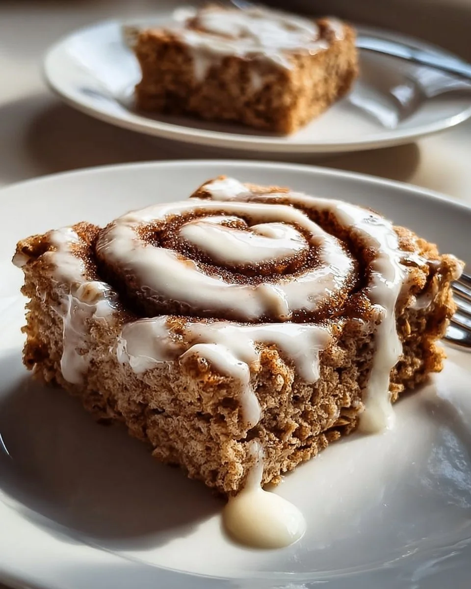 Hohe Protein Zimtschnecken Haferauflauf – schmackhaftes und gesundes Rezept
