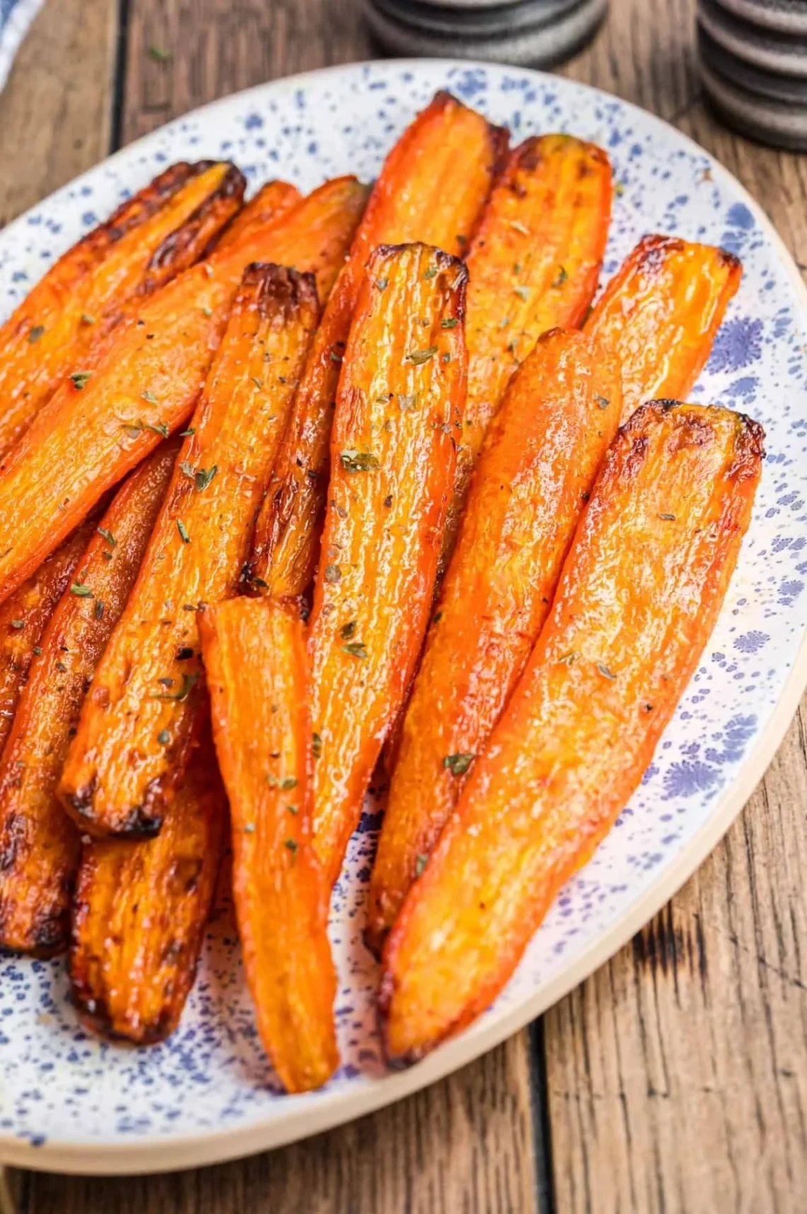 Karotten zubereitet im Airfryer für gesunde, leckere Rezepte.