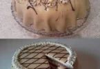Marzipan-Walnuss-Kuchen mit zarter Marzipandecke und knusprigen Walnüssen