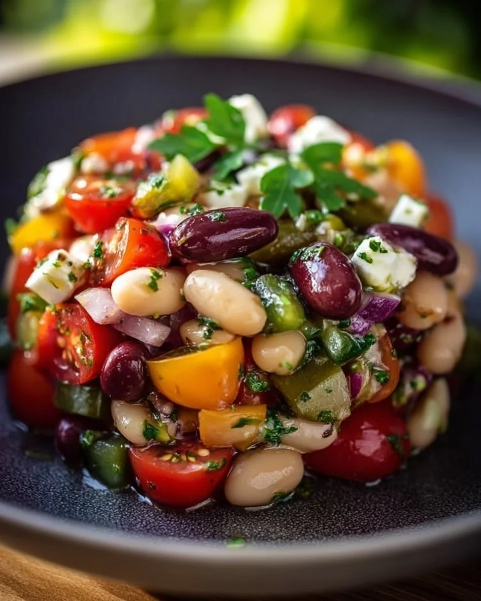 Mediterranean Bean Salad