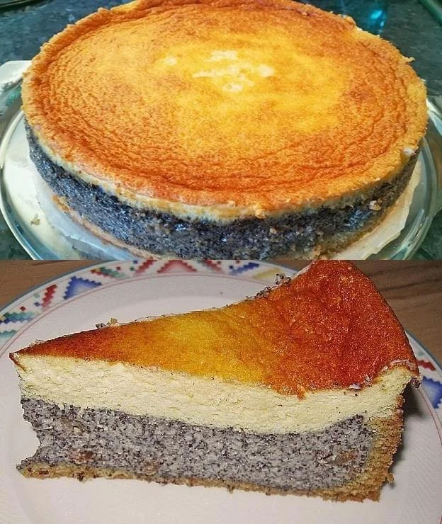Mohnsahne Kuchen