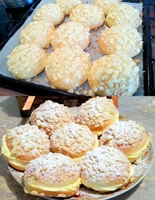 Puddingkrümeltörtchen