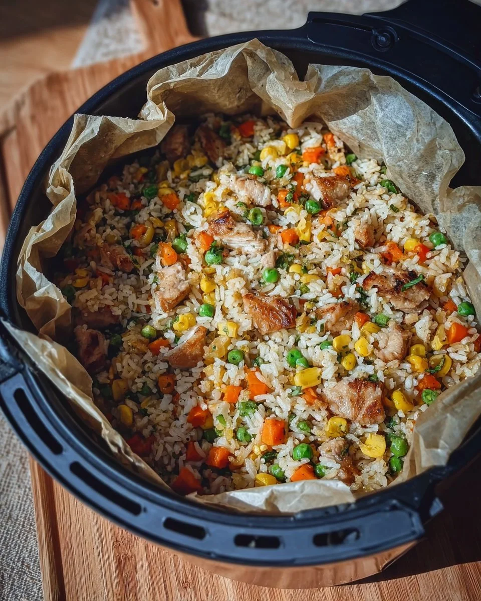 Reis im Airfryer zubereiten für eine schnelle und gesunde Mahlzeit