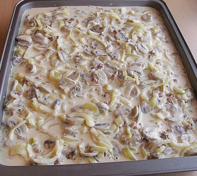 Schnitzel mit Pilzrahmsauce