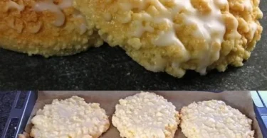 Frisch gebackene Streuseltaler mit köstlicher Streuselschicht