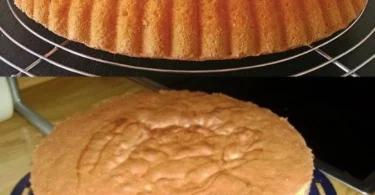 Frischer Tortenboden aus einem leckeren Rezept, ideal für verschiedene Tortenvariationen.
