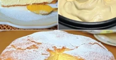 Wolkenkuchen ohne Mehl, luftiger und leckerer Biskuit-Kuchen