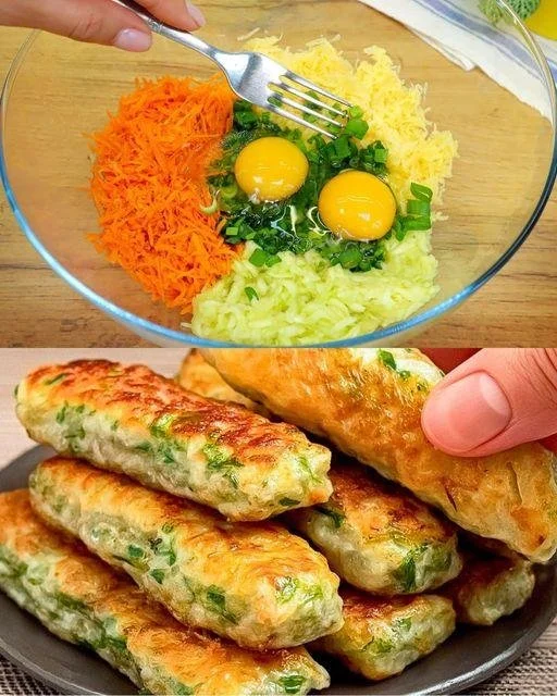 Zucchini-Karotten-Sticks