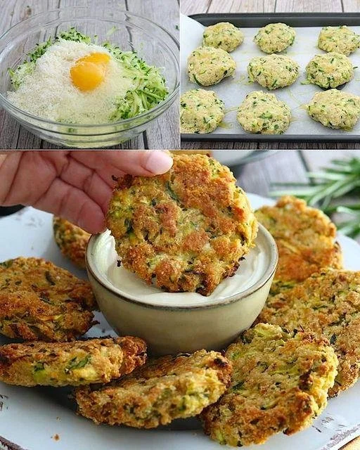 Zucchini und Käfzestäfte