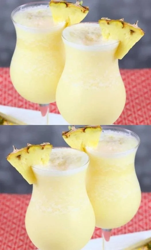 Ananas-Kokoscreme-Dessert