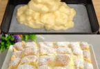 Delizioso Apfelkuchen mit saftigen Äpfeln und goldbrauner Kruste