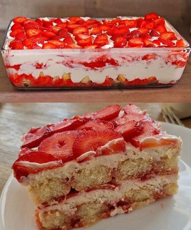 Erdbeer-Tiramisu