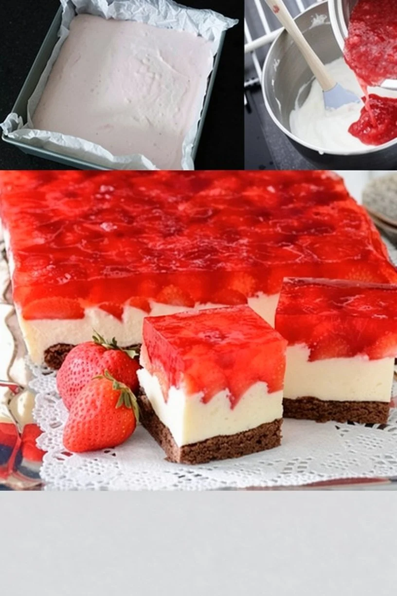Erdbeerkuchen mit Quark und Mascarpone-Creme