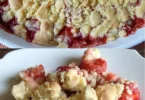 Erdbeerkuchen mit Streuseln - ein köstlicher Erdbeerkuchen mit knusprigen Streuseln