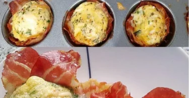 Leckere Frühstücksmuffins aus frischen Zutaten