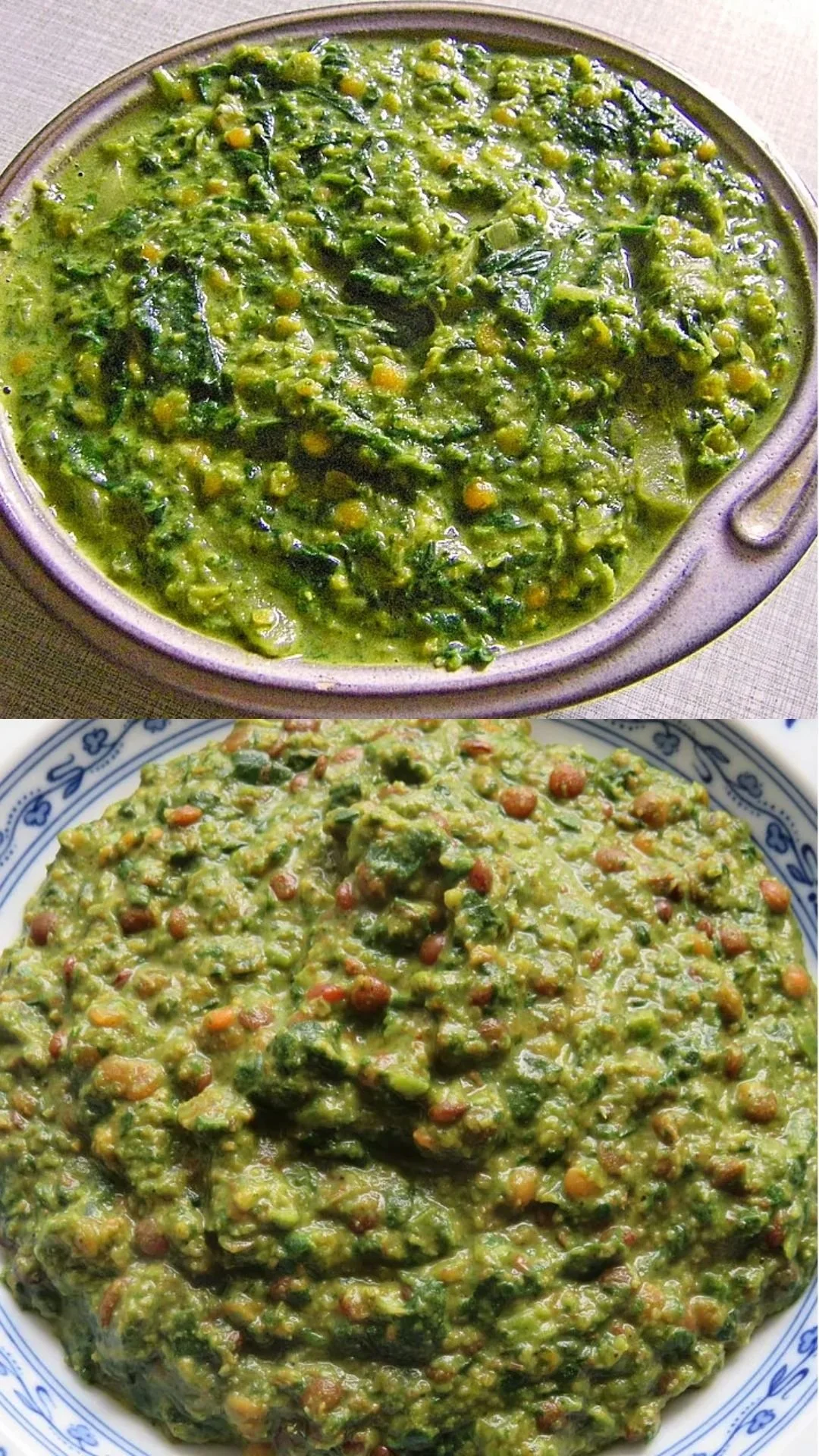 Indisches Linsen-Spinat-Dhal Palak