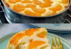 Saftiger Mandarinenkuchen mit frischen Mandarinenstücken