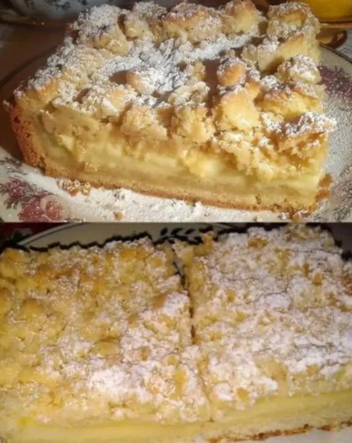Pudding Streuselkuchen