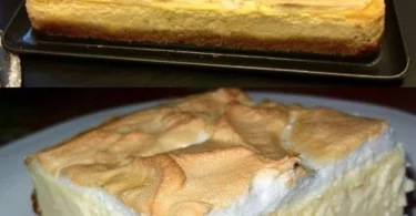 Quarkkuchen mit Baisertopping - ein leckeres, luftiges Dessert