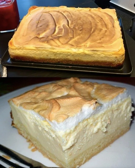 Quarkkuchen mit Baisertopping - ein leckeres, luftiges Dessert