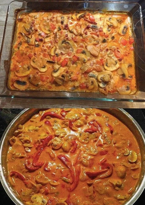 Schnitzel mit Pilzsauce