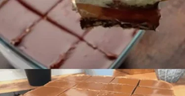 Saftiger Schokoladen-Semolina-Kuchen mit Schokoladenglasur