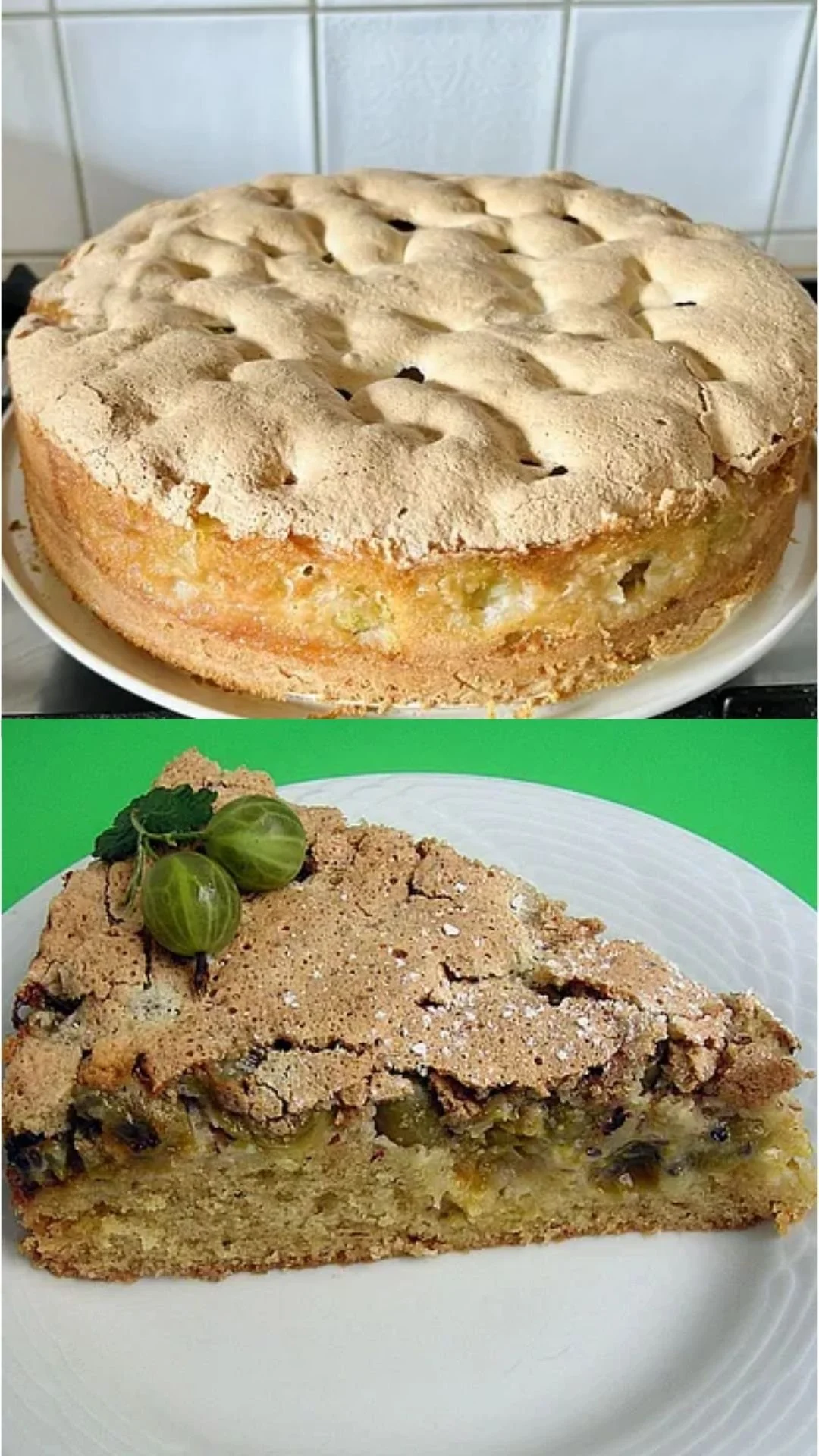 Stachelbeerkuchen