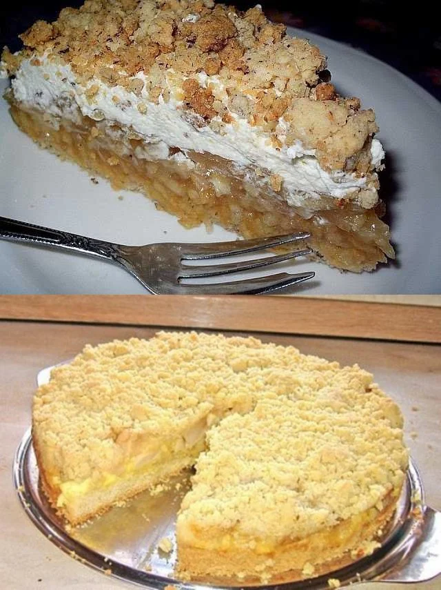 Apfeltorte mit Streuseln