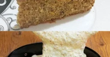 Saftiger Nusskuchen in kurzer Zeit zubereitet
