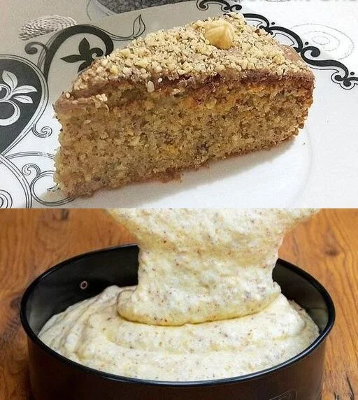 Blitz 5 Minuten Saftiger Nusskuchen