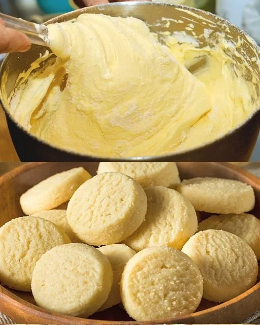 Leckere Butterplatzchen auf einem Teller, ideal für festliche Anlässe.