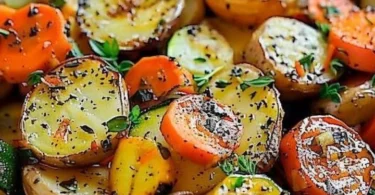 Kartoffel Zucchini Karotten Pfanne, schnell und einfach zubereitet in 15 Minuten
