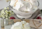 Schnelle Zubereitung von Joghurt-Eiscreme in 2 Minuten.