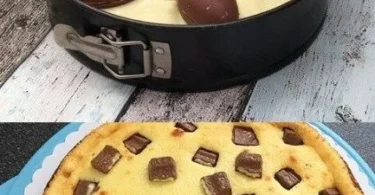Cremiger Kinder Käsekuchen, perfekt für Kindergeburtstagsfeiern und Naschwerk.