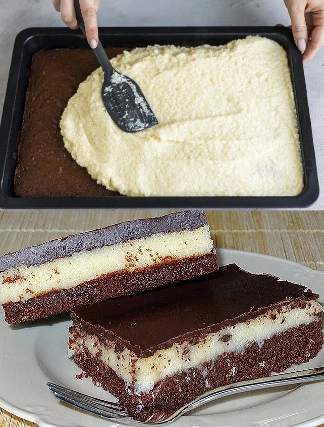 Kokos-Schokoladenkuchen
