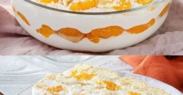 Köstliches Mandarinen Tiramisu mit frischen Mandarinen und Sahne