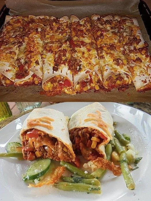 Leckere mexikanische Burritos mit frischen Zutaten und authentischen Rezepten.