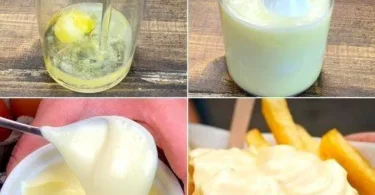 Minuten Mayo ohne Ei in einem Glas, perfekt für schnelle Rezepte