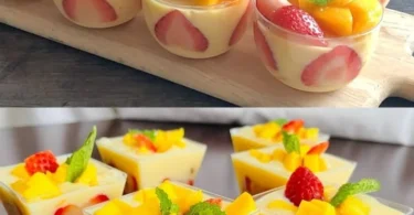 Schnelles und leckeres Mango Dessert Rezept