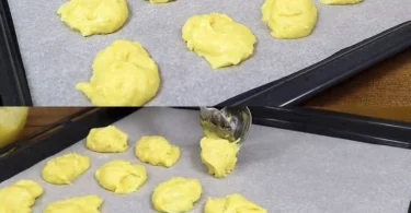 Frisch gebackene Minuten Zitronenplätzchen auf einem Teller