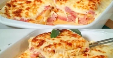 Mozzarella Sandwich Lasagne mit frischem Mozzarella und Tomatensauce